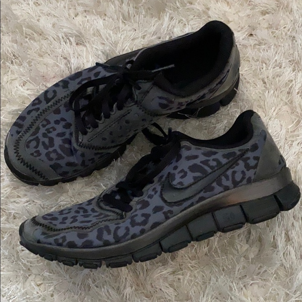 BLACK CHEETAH NIKES